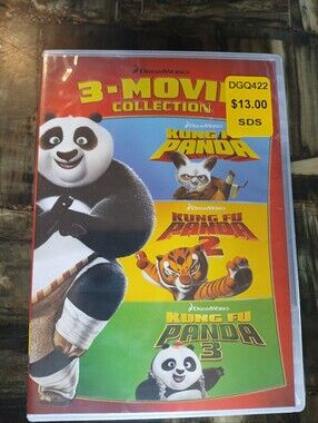 DreamWorks Kung Fu Panda 3-Movie DVD Set
